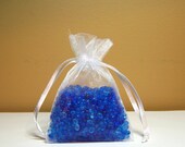 Plumeria Sachet, Drawer Air Fresheners, Blue Aroma Beads