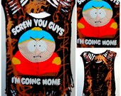 South Park Ribbed Acid Washed Tee