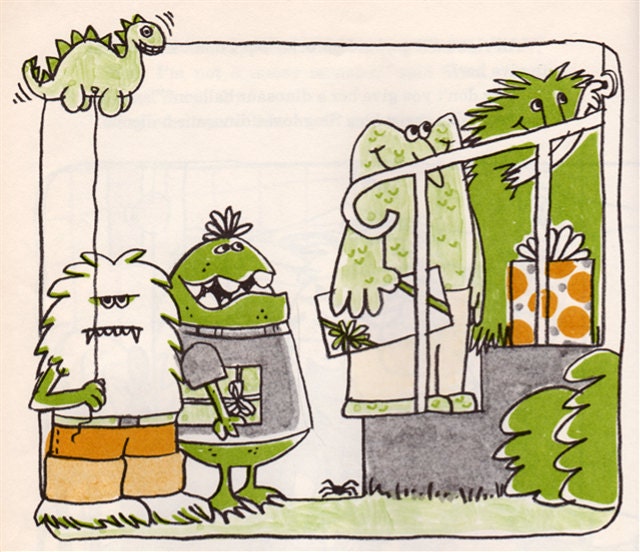 Monster Birthday by Steven Kroll, illustrated by Dennis Kendrick