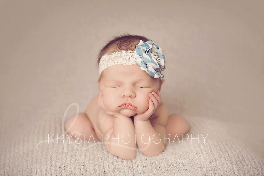 Newborn Headband, Baby Girl, Hair Accessories