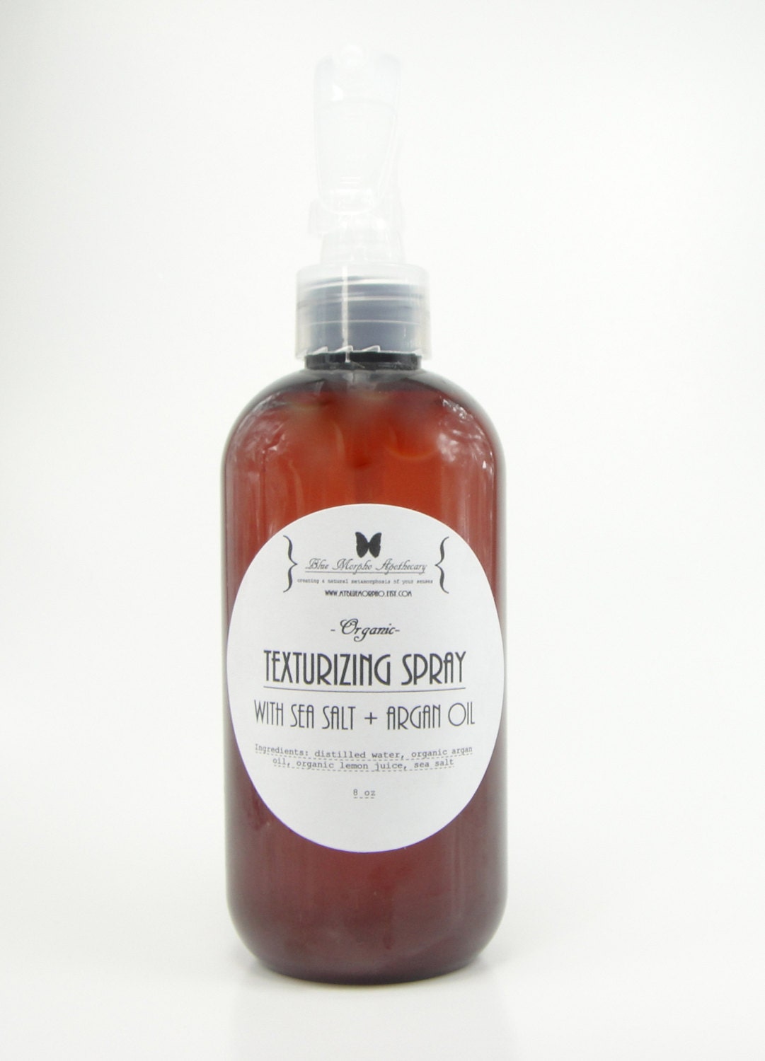 SEA SALT Texturizing Hair Spray for Beachy Waves with Organic Argan Oil