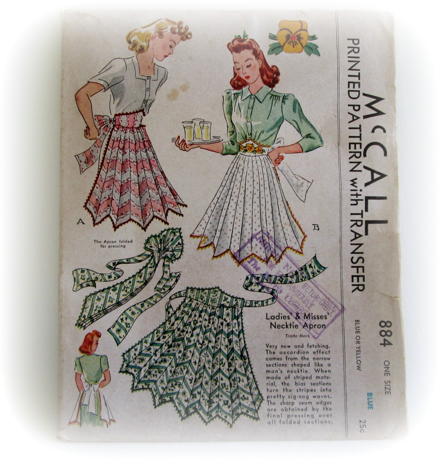 Apron Pattern Etsy | vintage pattern mccall 884 apron by weelambievintage on etsy Apron Pattern Etsy | vintage pattern mccall 884 apron by weelambievintage on etsy