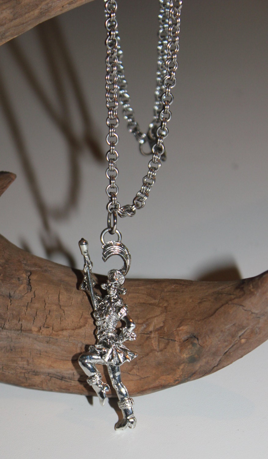 1950s Mid Century Marching Girl  Pendent Necklace