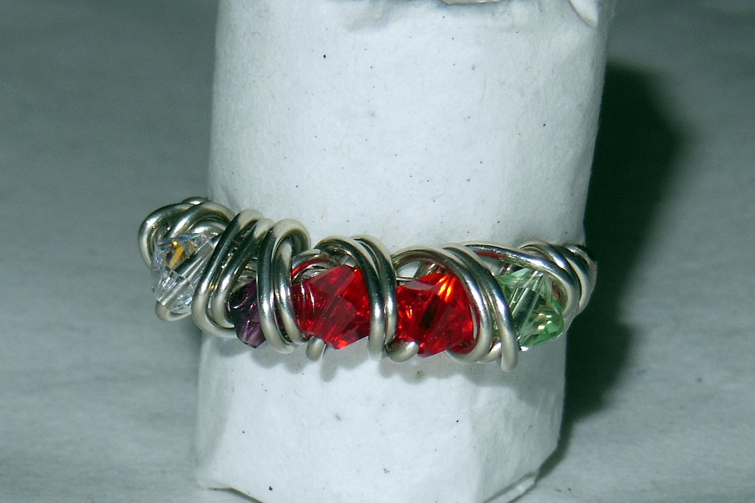 Crystal Mother's Ring - 3 to 5 stones