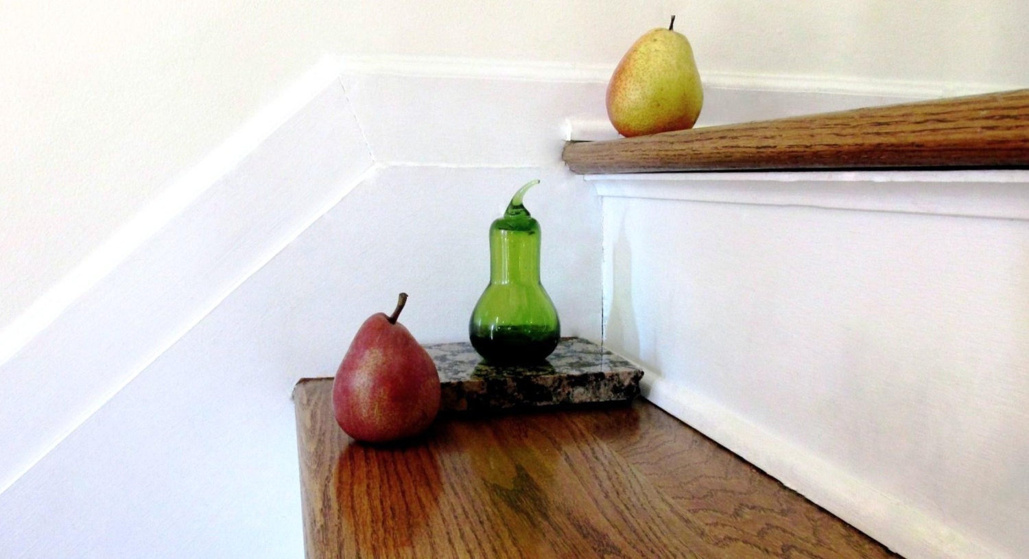 Green Glass Pear