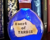 Once Upon a Fantasy" light up bottles- Heart of TARDIS
