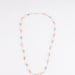 Blue and Coral Bead Necklace