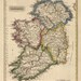 Antique Map of Ireland (c1817) by Fielding Lucas - 17.3"x15" - Archival Print