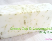 Green Tea & Lemongrass Body Soap