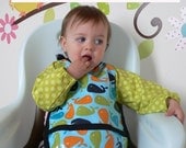PDF baby graybee long sleeve bib sewing PATTERN and TUTORIAL size 6-18 months