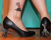 Custom Velociraptor Dinosaur Heels