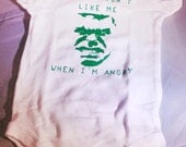 Nerds in Training Line: Nerdy Newborn Hulk Onesie