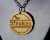 Wooden Strokes Necklace