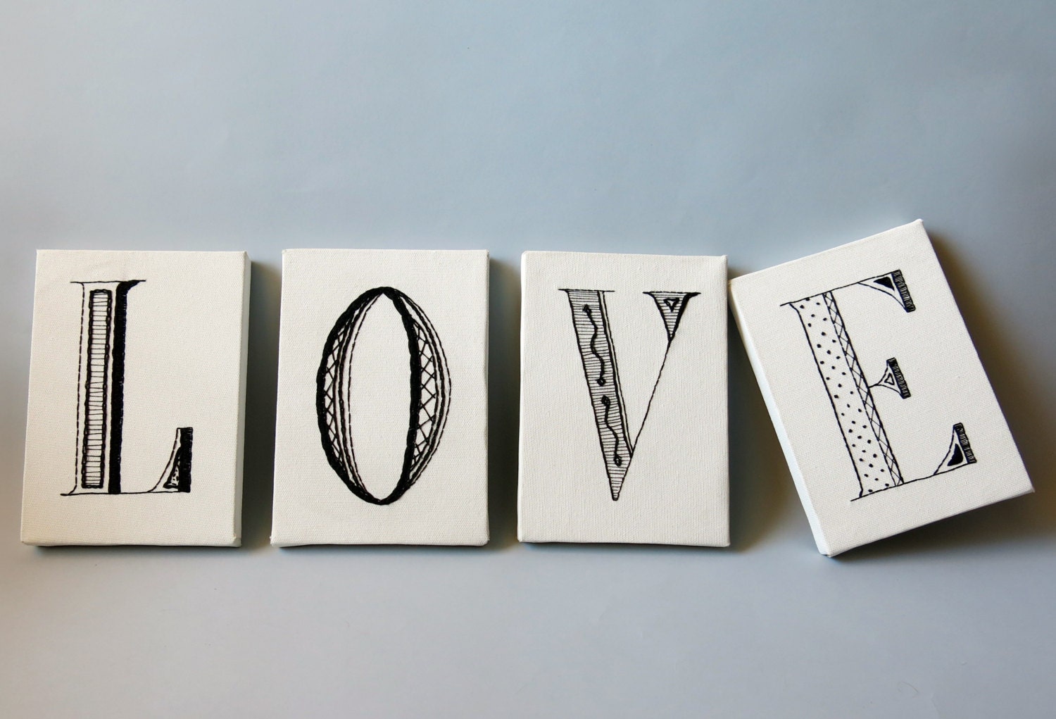 LOVE Stitch Art Wedding, Valentines, Anniversary Gift - Romantic delicate art piece for lovers.