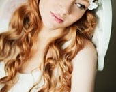 flower bridal halo, floral halo, blossom bridal halo, wedding halo, floral crown