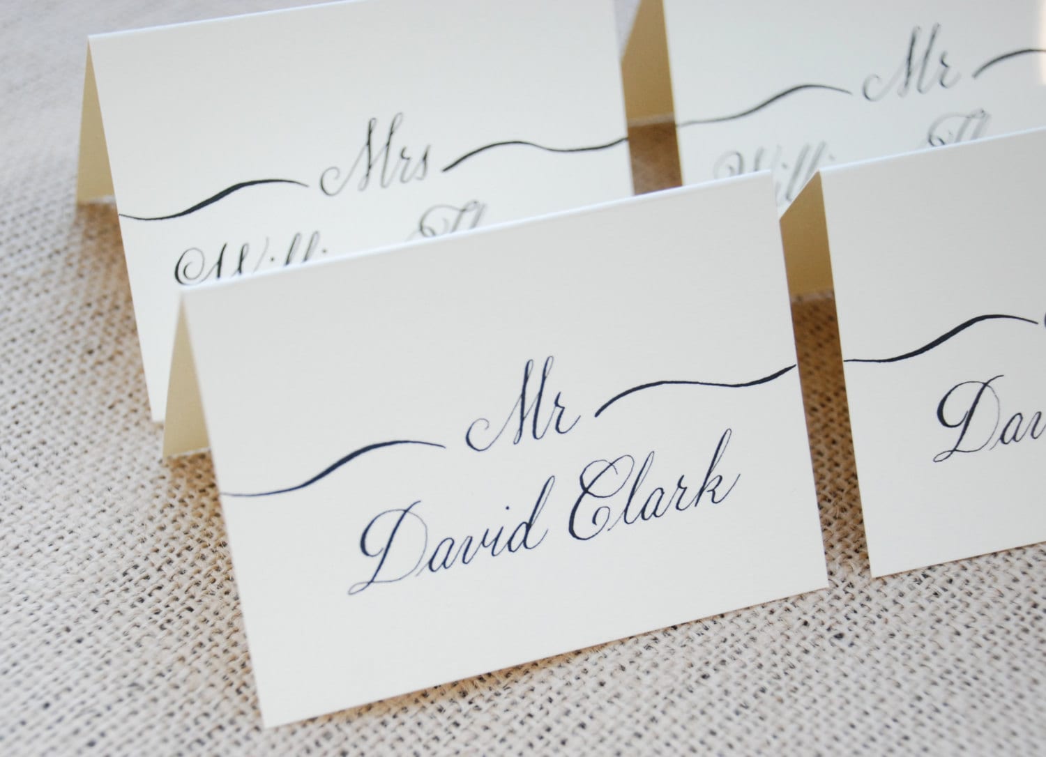 How To Make Table Place Cards In Word