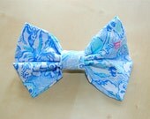 Kappa Kappa Gamma Sorority Lilly Pulitzer Print Hair Bow