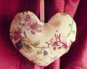 Floral Hanging Heart Plush