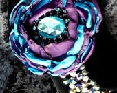Purple & blue - Glam Wrist Corsage