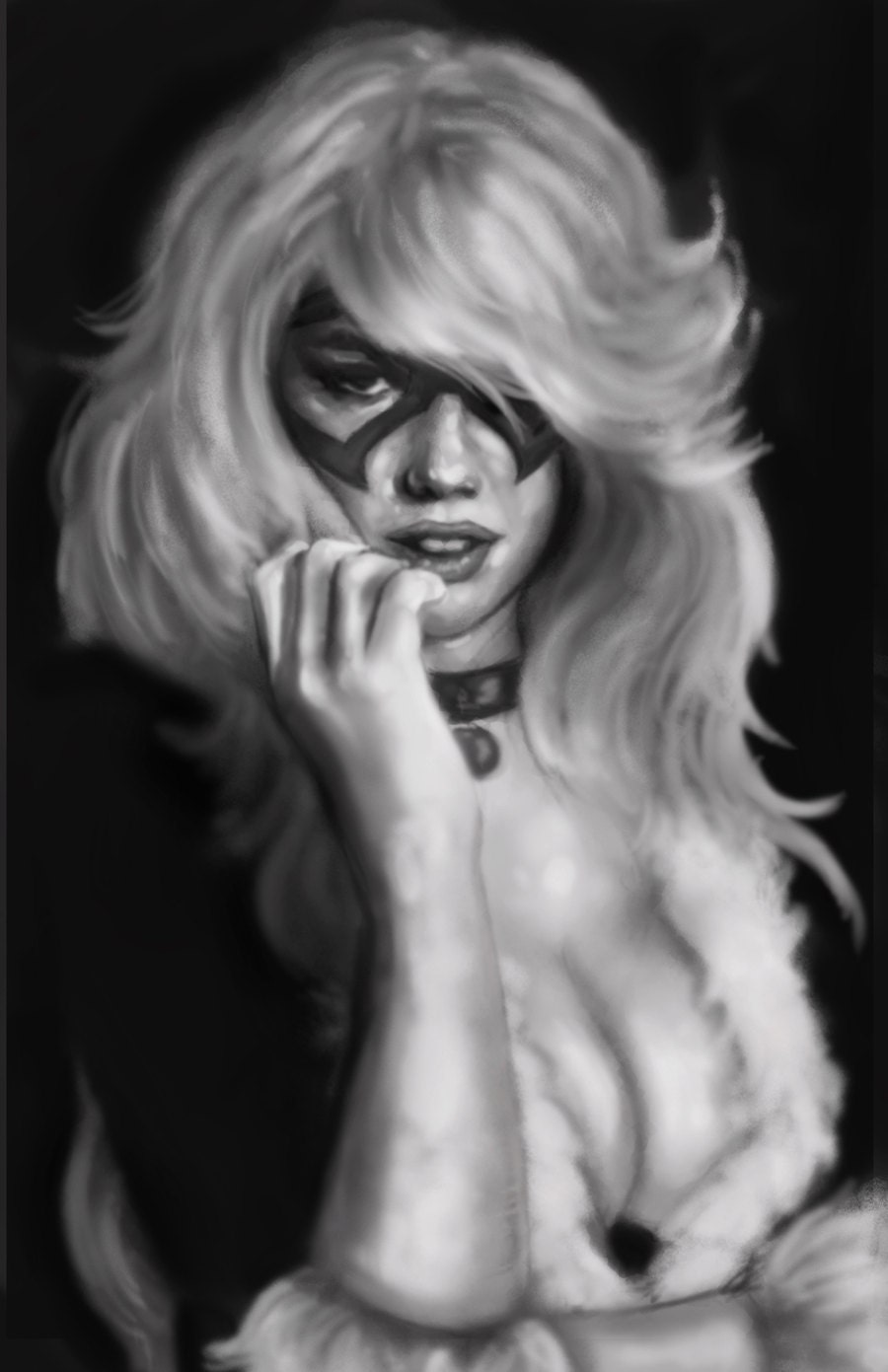 Black Cat Print 11x17