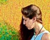 Isosceles stud earrings