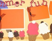 Summer Fun 12x12 Premade Scrapbook Layout
