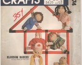 18 Inch Blossom Babies And Wardrobe - OOP McCall's 9074/731