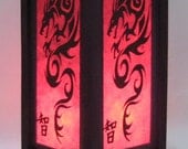 Asian Oriental Table/Desk/Night light Lamp - Dragon design - Worldwide Seller - Handmade, Factory Direct Lighting