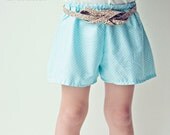 The Faye Flare Short PDF pattern and tutorial - size 2t-8, childrens sewing PATTERN - Instant download