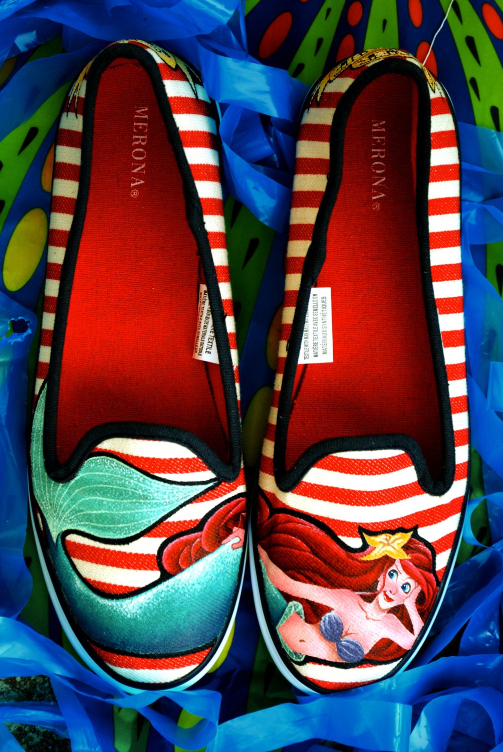 Nautical Little Mermaid Flats