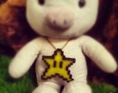 Super Mario Star Keychain