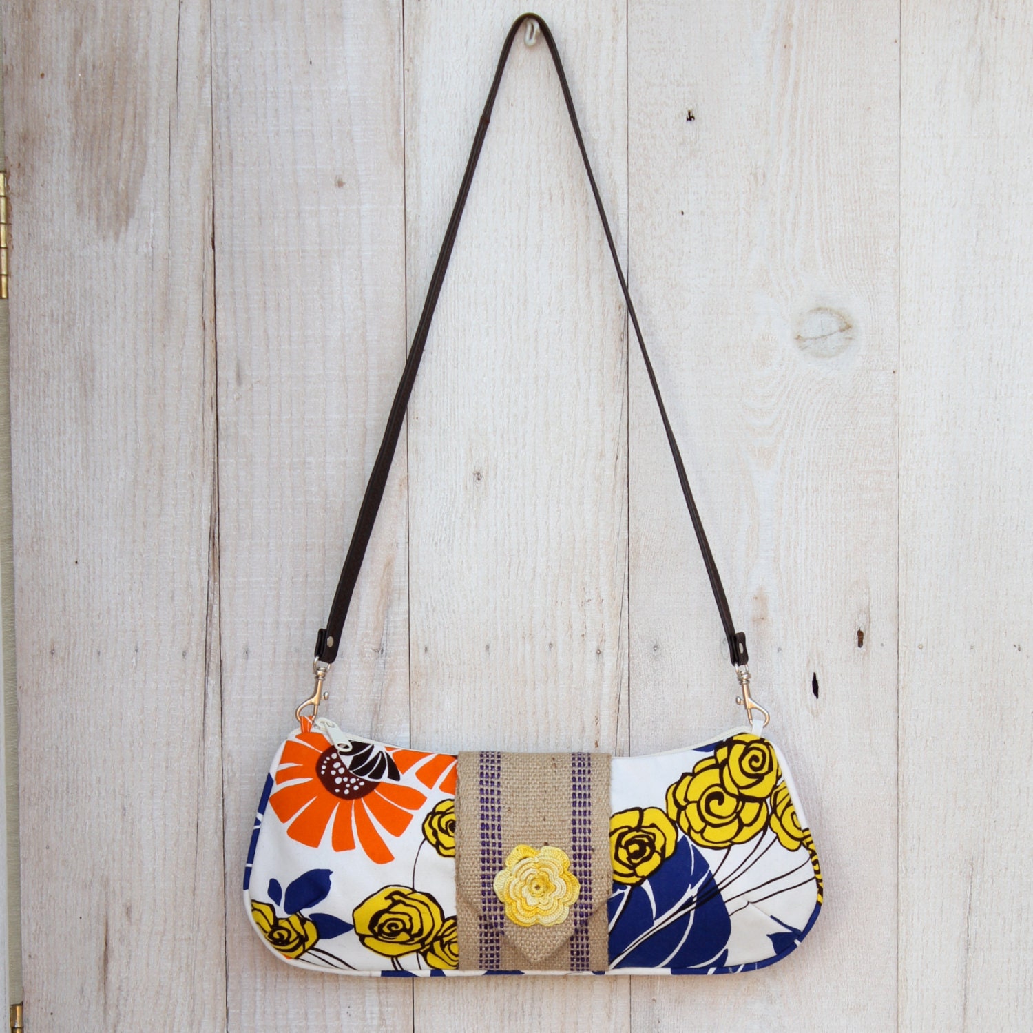 Yellow Roses  Clutch