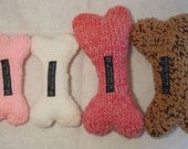 Chew Toy, Dog Toy, Knitted, Stuffed Toy, Fetch, Dog, Bone, Pets, Puppy, Animals, Handmade