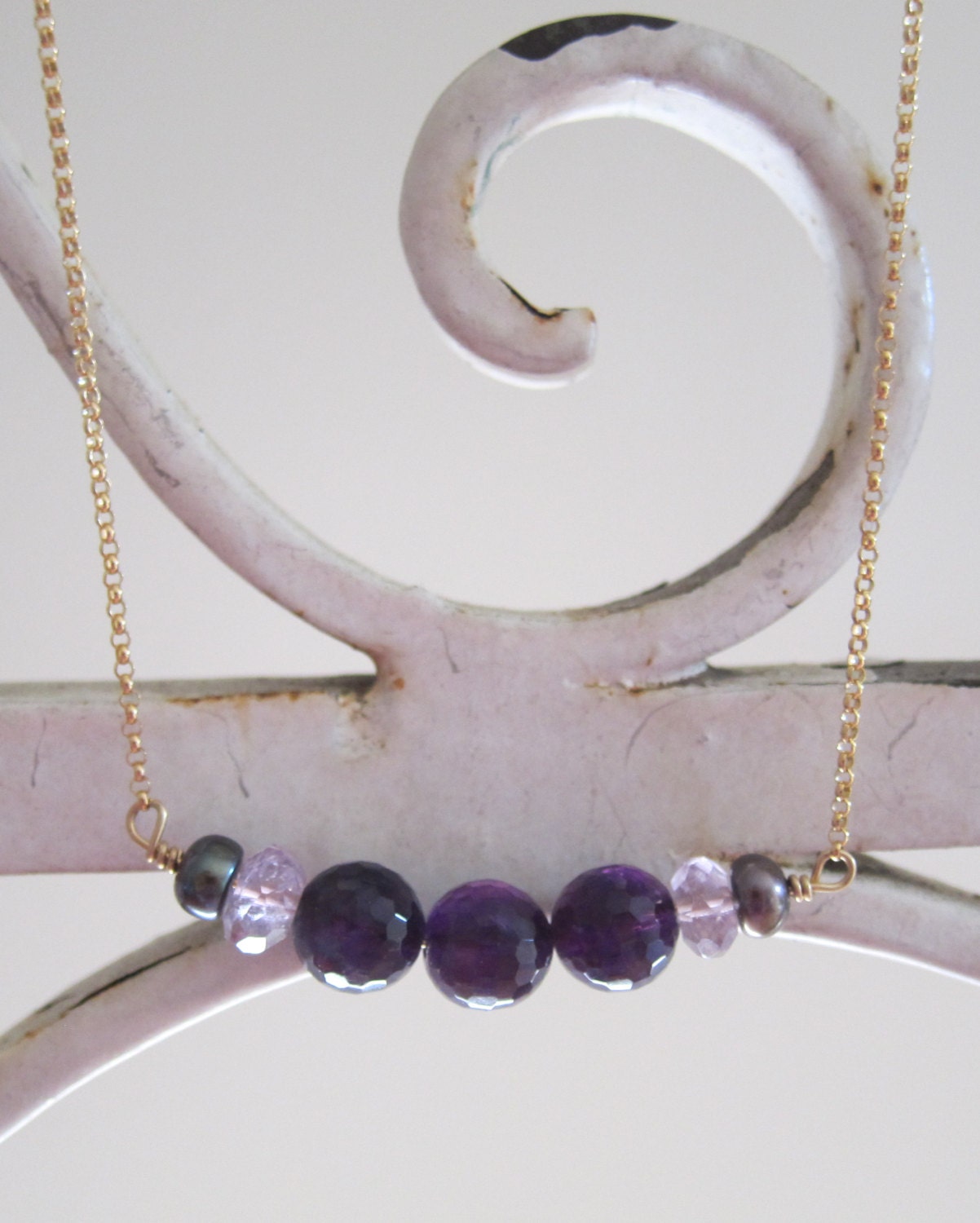 Hatshepsut: Amethyst Necklace