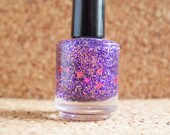 Glitter Nontoxic Polish - purple glittery nail swag handmade 3 free hipster accessories bath beauty glam glitz