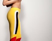 Empathetic Eyes Leggings yellow or lime unisex