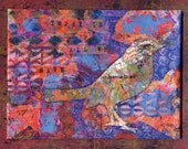 ORIGINAL "Today Is All We Have" Inspirational Art Collage Mixed Media