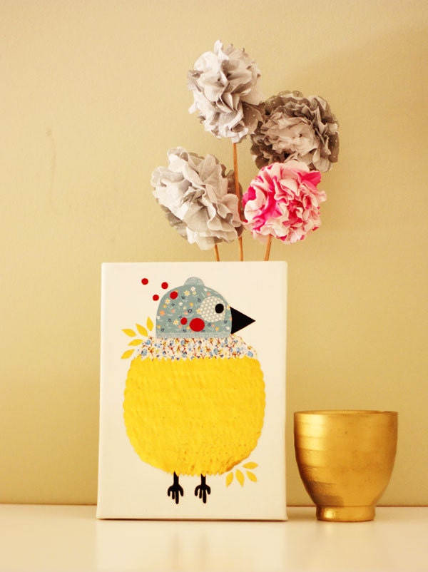 Birds on Canvas. Bird 01