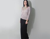 Black Maxi Skirt, Long Women's Jersey Skirt, xs, small, medium, large, xl Tall & Petite available