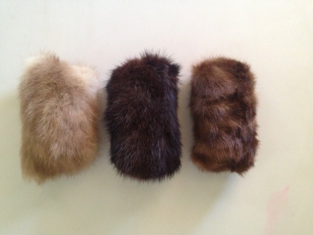Catnip Cat Toys/Shades of Mink/Recycled Fur