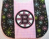 Bruins bib for girls
