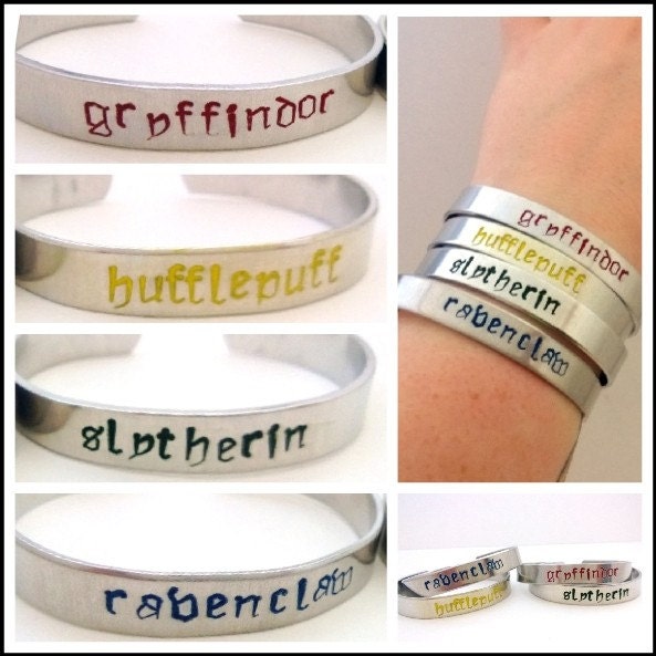 Hogwarts House Cuff - Two Cuffs