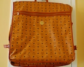 RESERVED- Vintage MCM Carry On Travel Garment Bag