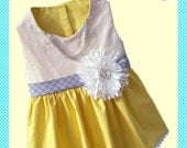 Dog Clothes Pattern To Sew Spring Easter Dress & Hat PDF
