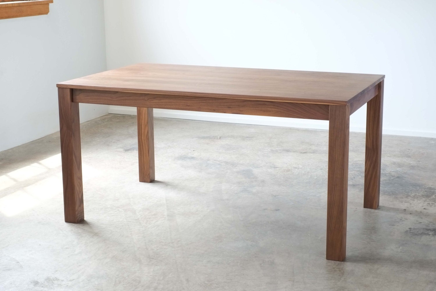 Parsons Dining Table - Solid Walnut