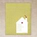 Jane Austen Emma Home 8x10 Quote Print - Green Polka Dots House Art Print With Hearts