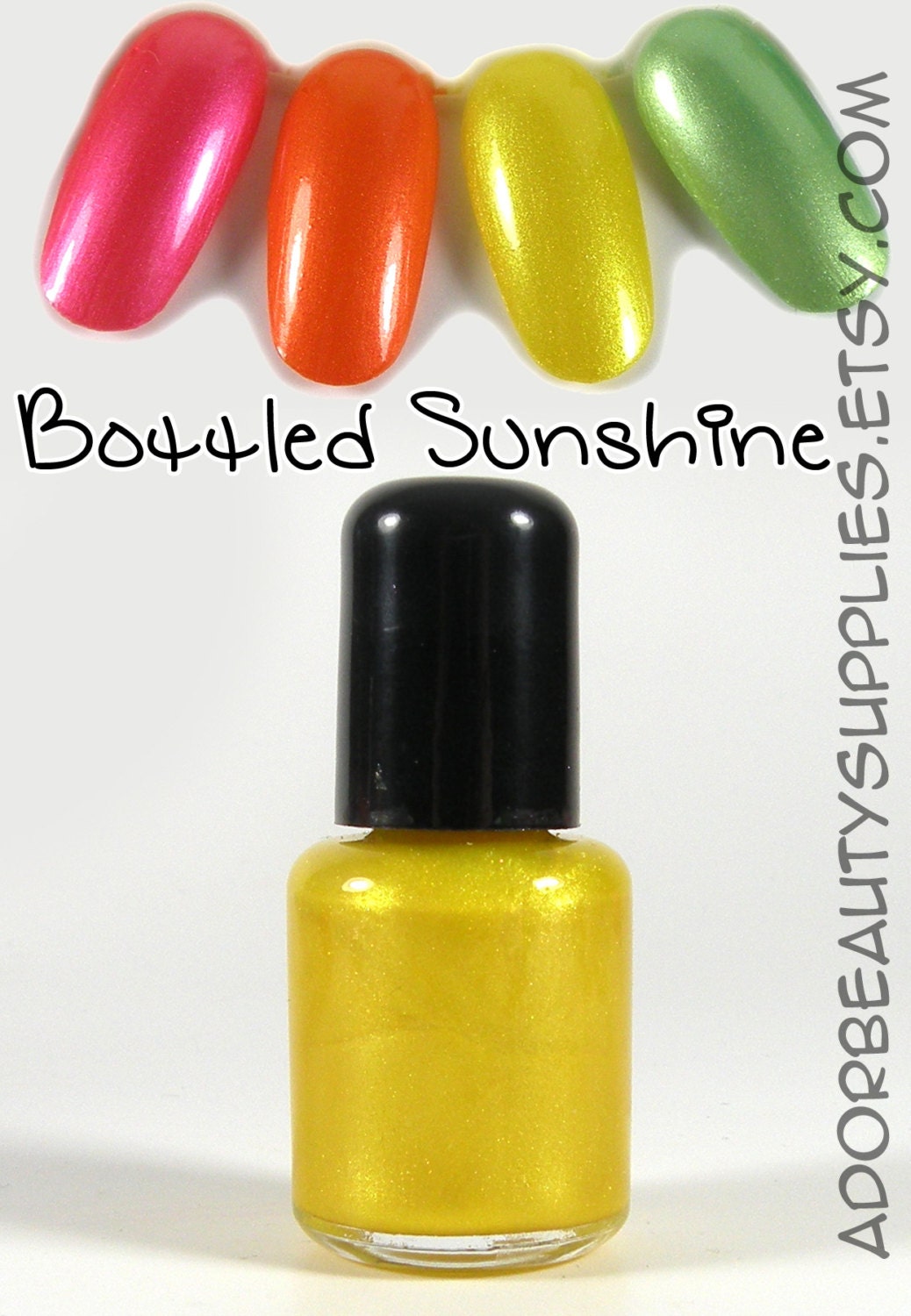 Bottled Sunshine Nail Polish 8 ml Vegan Non-Toxic