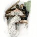 HEAR HER SING Harrison Fisher Vintage Image for Cardmaking Altered Art Mixed Media Scrapbooking Digital Download