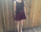 Vintage 70s Colorful Hortizontal Striped Tank Top Size Small