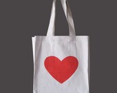 Recycled Cotton Canvas Tote - L'amour